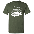 thumbnail image 1 of Personalized Fishing Humor Shirts Fishing Tshirt Fishing Apparel, 1 of 5