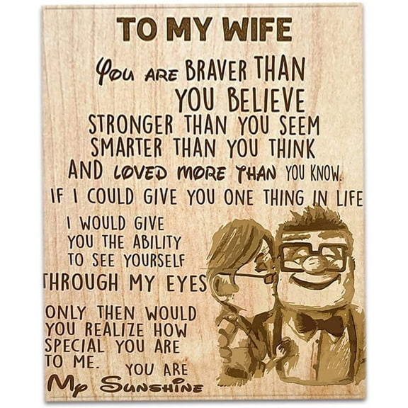 Personalized Flannel Blanket to My Wife Gift from Husband, Ultra Soft Flannel Fleece Blankets Christmas Birthday Valentine's Day Wedding Anniversary Throw Blanket Fits Couch Sofa Bed (59x79in)