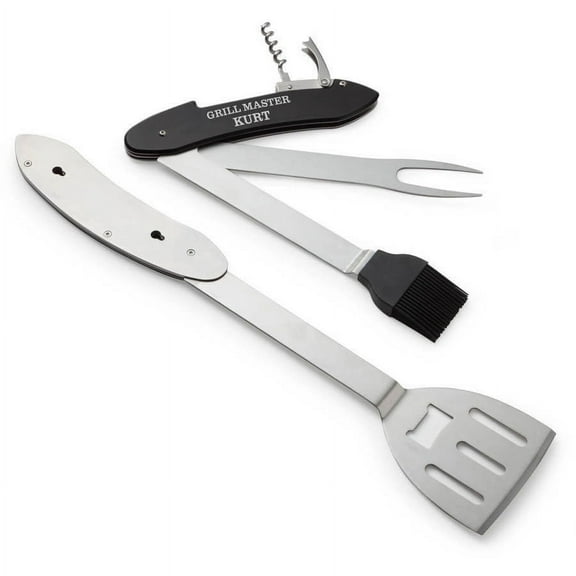 Personalized Folding BBQ Tool Set