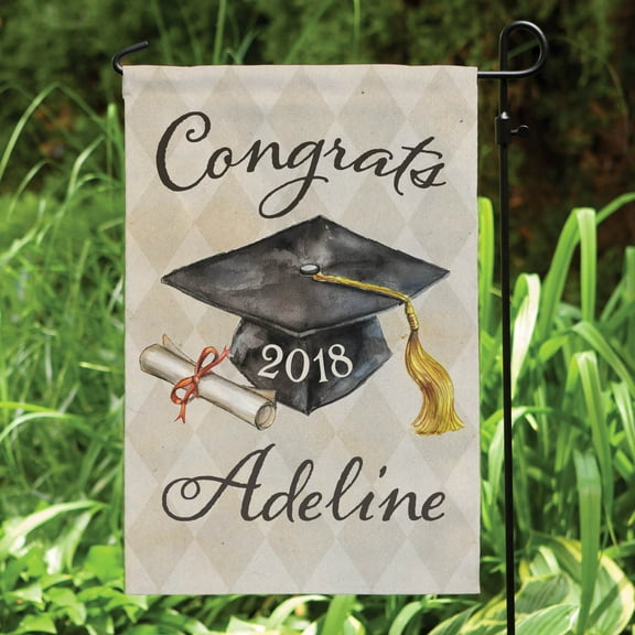 Personalized Follow Your Dreams Garden Flag