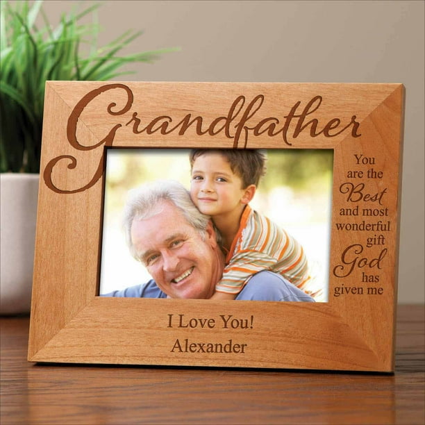 Personalized Frame For Grandfather Frame for Grandpa