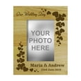 thumbnail image 1 of Personalized Frame Wedding Day Wood Engraved Picture Frame - 4 x 6 Inches Horizontal, 1 of 1