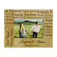 thumbnail image 1 of Personalized Friends Forever Engraved Wood Picture Frame With Names - 5 x 7 Inches Vertical Friendship Day Gift, 1 of 1