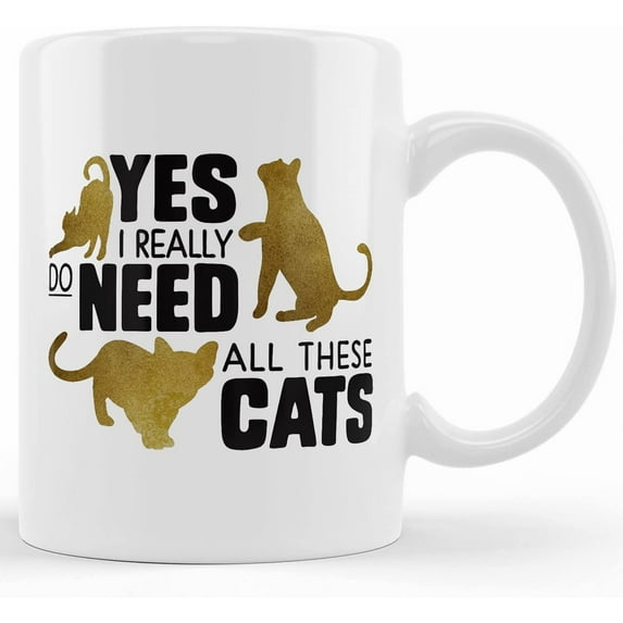 Personalized Funny Cat Mug, Cat Lover Mug, Cat Lady Mug, Cat Lover Gift , Cat Coffee Mug, Cat Mom Mug, Cat Dad Mug, Kitty Mug, Cat Owner Mug, Mother's Day Gifts For Mom From Son, Kids, Gift For Mom,