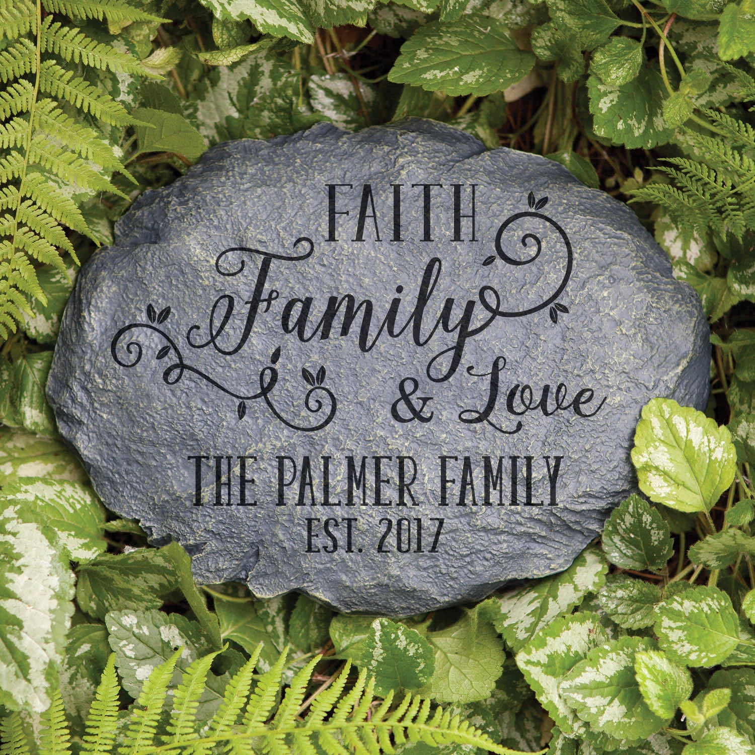 Personalized Garden Stone, Available In Different Style's