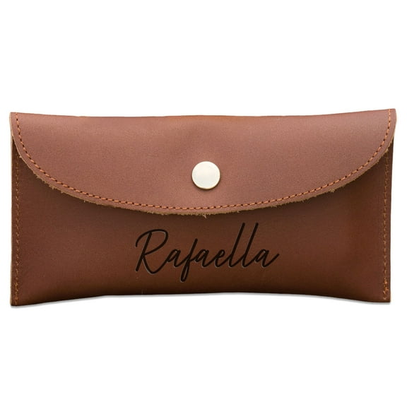 Personalized Genuine Leather Saddle Bag, Horse Tack Phone Holder, Equestrian Riding Accessory, Gift for Horse Lovers