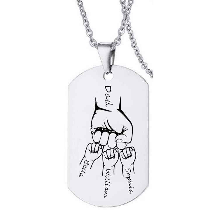 Father's Day Personalised Jewellery For Dad Custom Men Locket