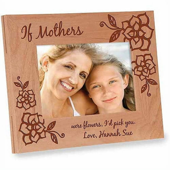 Personalized Gift for Mom - If Mothers Were Flowers Frame, I Version