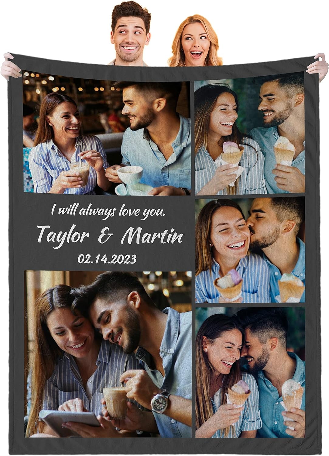 Personalized Gifts for Boyfriend, Customized Blankdet for Couples — free download