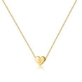 thumbnail image 1 of Turandoss 14K Gold Plated Charm Tiny Heart Initial Pendant Necklace for Women Little Girls Kids Letter A-Z Jewelry Personalized Birthday Gifts Gifts for Women Teen Girls, 1 of 9