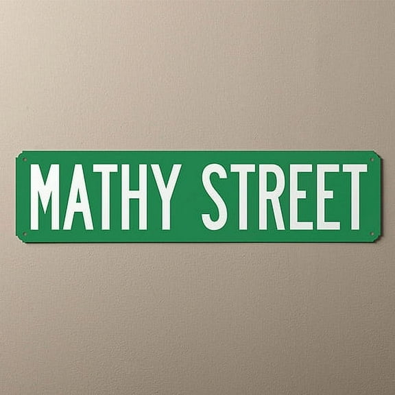 Personalized Gifts Metal Street Sign