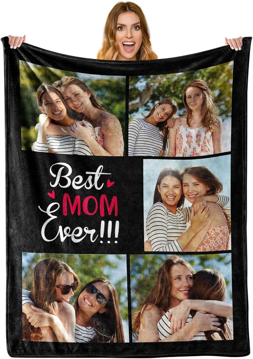 Personalized Gifts for Mothers from Daughter, Custom Blanket with ...