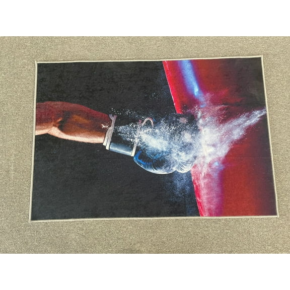 Personalized Gifts Rug, Boxer Rug, Bathroom Rugs, Printed Rugs, Office Decor Rug, Motivation Rug, Boxing Rugs, Large Rug, Personalized Rug, 2.6'x5' - 80x150 cm