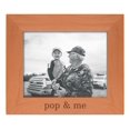 thumbnail image 1 of ThisWear Personalized Gifts Sentimental Photo Frame Pop & Me Wood Engraved 8x10 Landscape Picture Frame, 1 of 6
