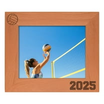 ThisWear Personalized Gifts Volleyball Team Photo Frame 8x10 Volleyball Player Frame 2026 Wood Engraved 8x10 Landscape Picture Frame