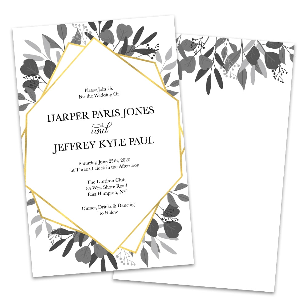 Western Lines For Invitations