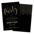 thumbnail image 1 of Personalized Golden Dots Rehearsal Dinner Invitation, 1 of 1
