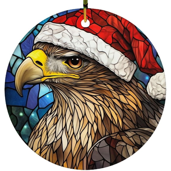 Personalized Golden Eagle Ornaments 2025, Golden Eagle Xmas Gifts Ideas, Golden Eagle Suncatcher,Golden Eagle Christmas Tree Ornament 9uZEmU