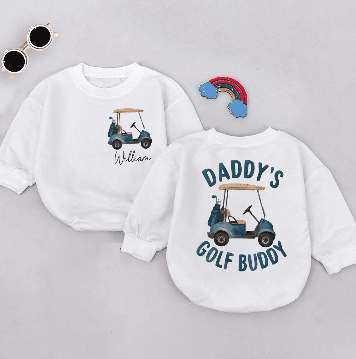 Emma Jean Golf L/S Boys Romper main image 1