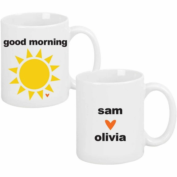 Personalized Good Morning Sunshine Mug