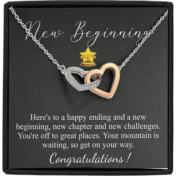 Personalized Graduation Gift Necklace, Graduation Gift for Her, College Graduation Gift for Her, High School, Senior Graduation, Class of 2022 With Message card