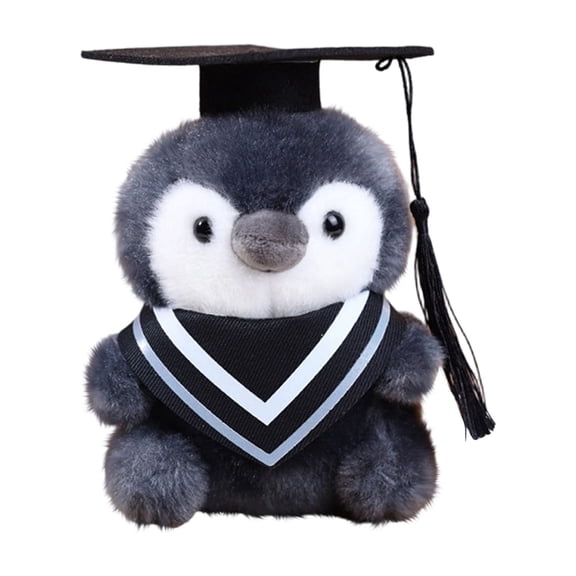 Personalized Graduation Penguin Plush 2026, 6.2" Custom Graduation Penguin Stuffed Animal , Preschool Kindergarten Grad Gift High School College University