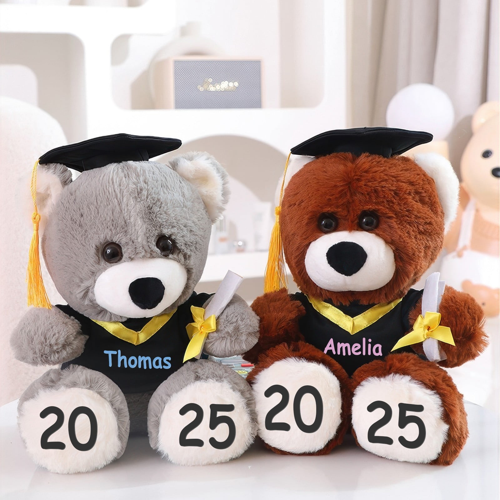 Teddy Bear Personalised Graduation Gifts For Him Personalized