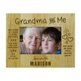 thumbnail image 1 of Personalized Grandma & Me Wood Engraved Picture Frame With Name - 5 x 7 Inches Horizontal, 1 of 1