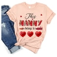 thumbnail image 1 of Personalized Grandma T-Shirt - Heart Design with Names, Perfect Gift for Mother's Day or Birthday, 1 of 5