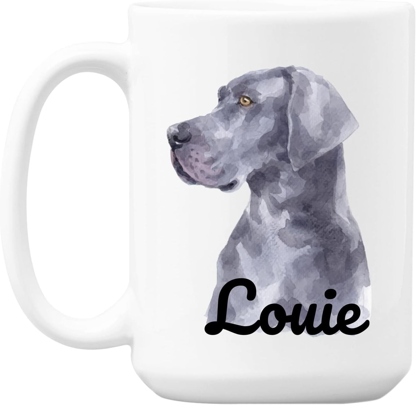 Personalized Great Dane Dog Mug Novelty Coffee Mug Idea Gifts For Women Men Family Friends On