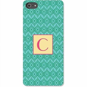 Personalized Green Ikat iPhone 5 Case