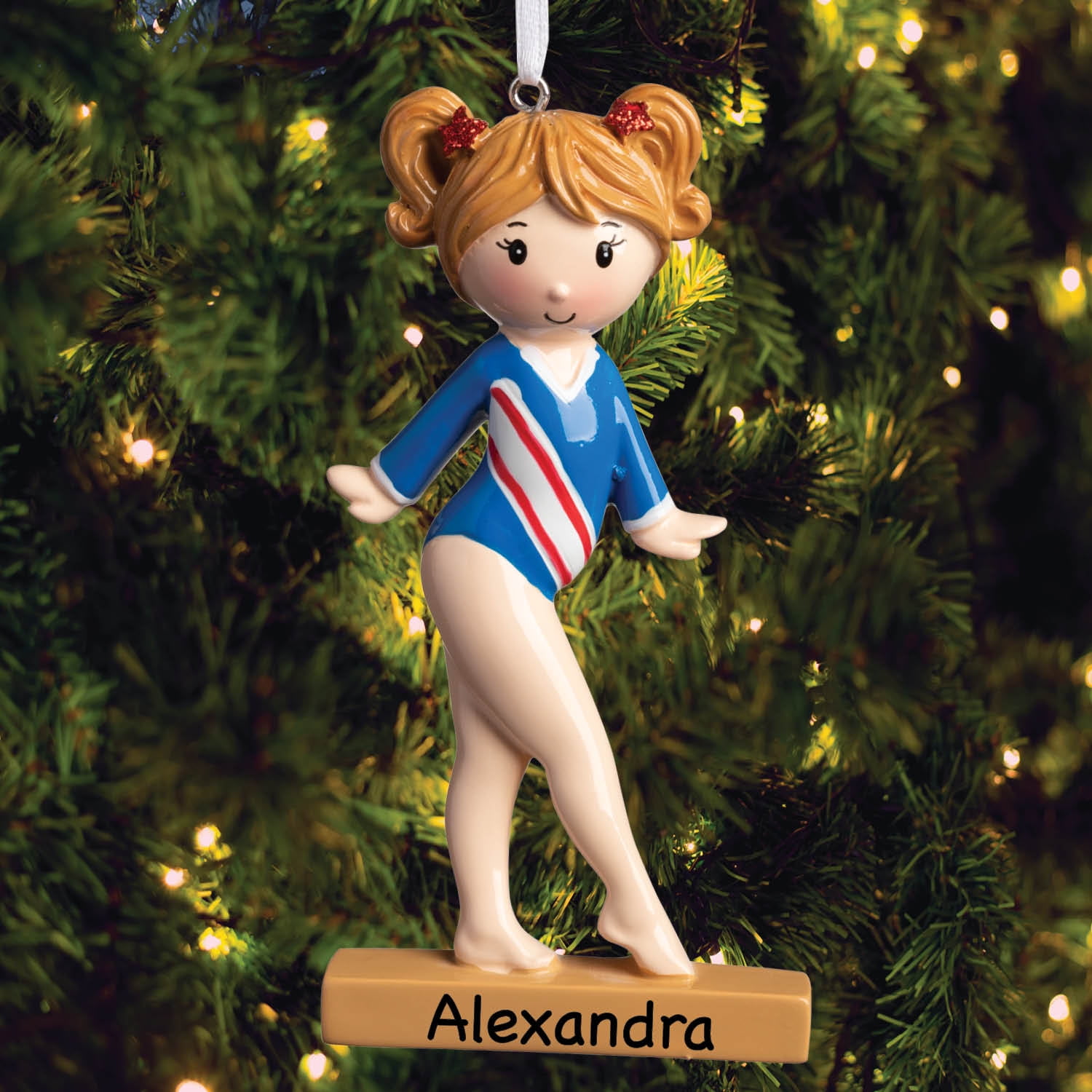 Personalized Gymnast Ornament