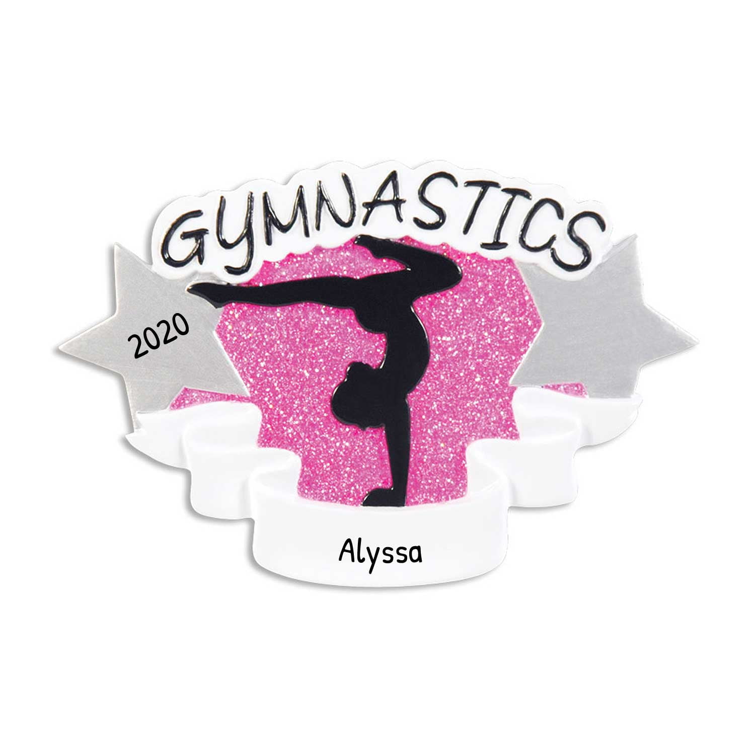 Personalized Gymnastics Ornament for Girl 2023 Gifts for Gymnasts