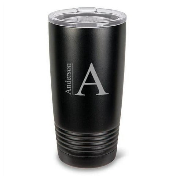 Personalized HúsavÃk 20 oz. Black Matte Double Wall Insulated Tumbler