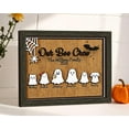 thumbnail image 1 of Personalized Halloween Ghost Family Sign – Our Boo Crew Custom Name Wood Sign – Spooky Halloween Home Decor – Creepy Kooky Wall Decoration, 1 of 4