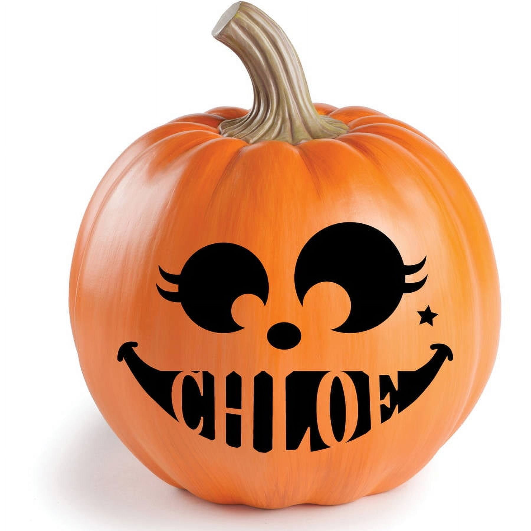 Personalized Halloween Pumpkin Decorations