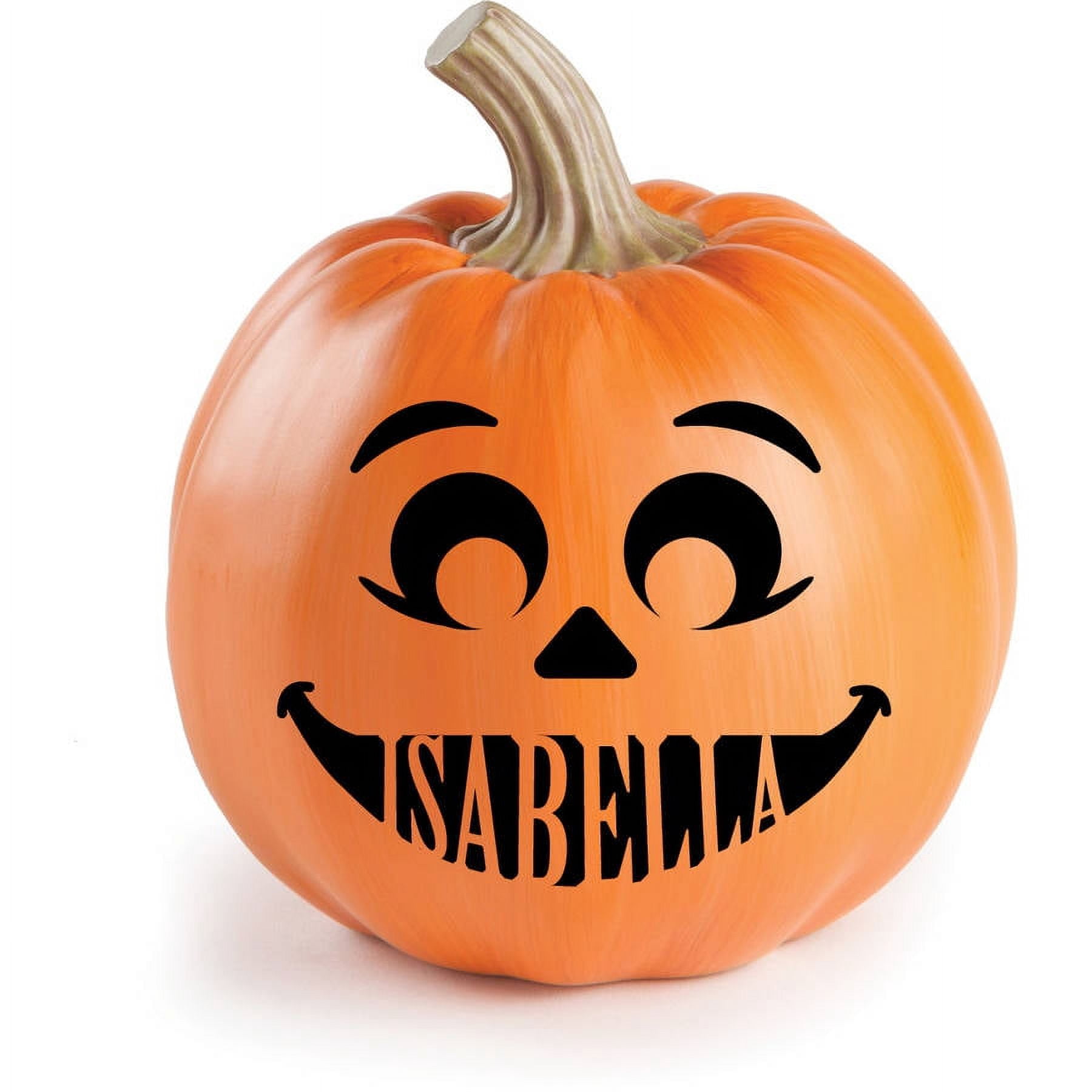 Personalized Halloween Pumpkin Decorations