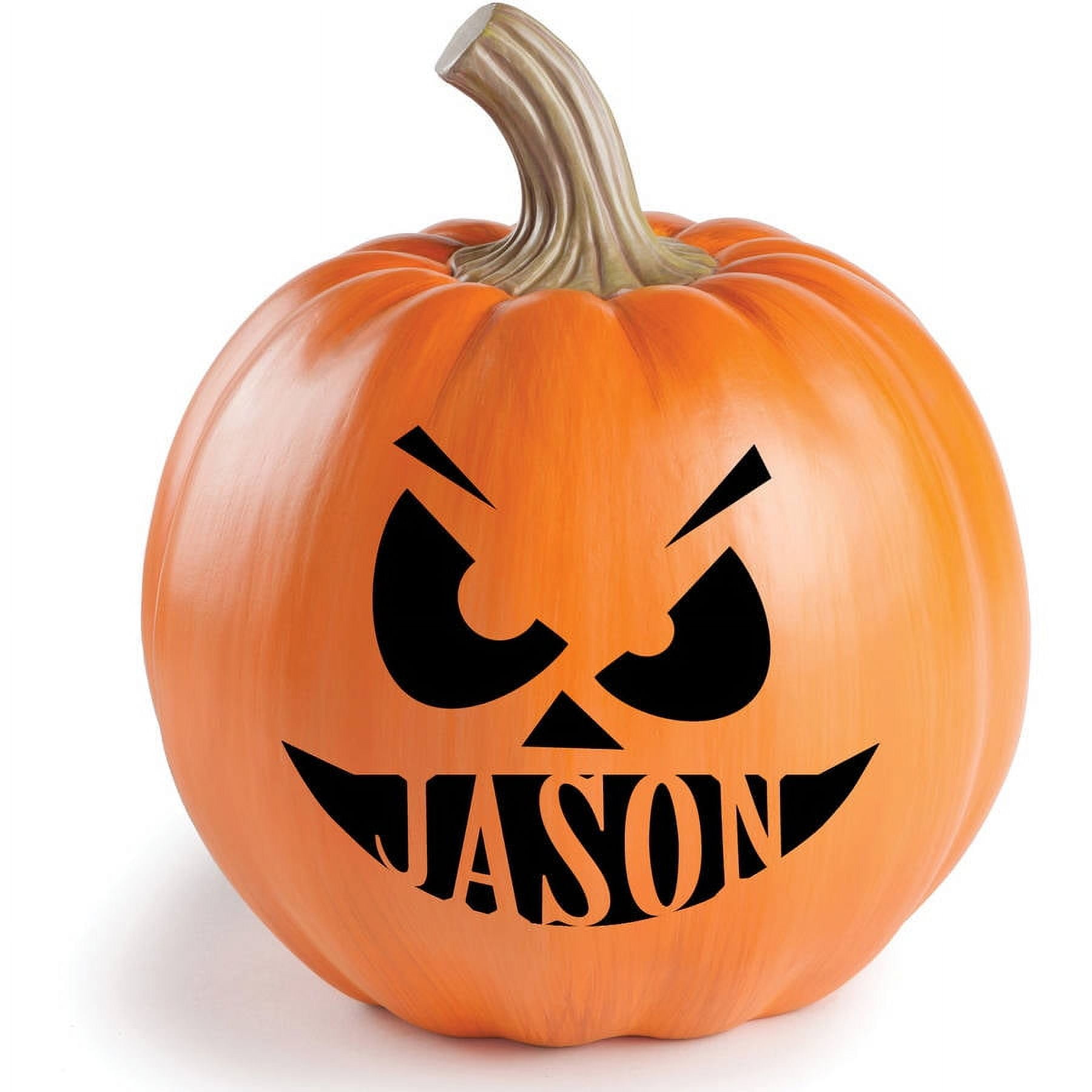 Personalized Halloween Pumpkin Decorations