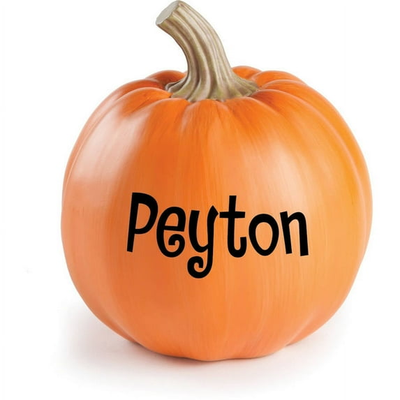 Personalized Halloween Pumpkins, For The Family
