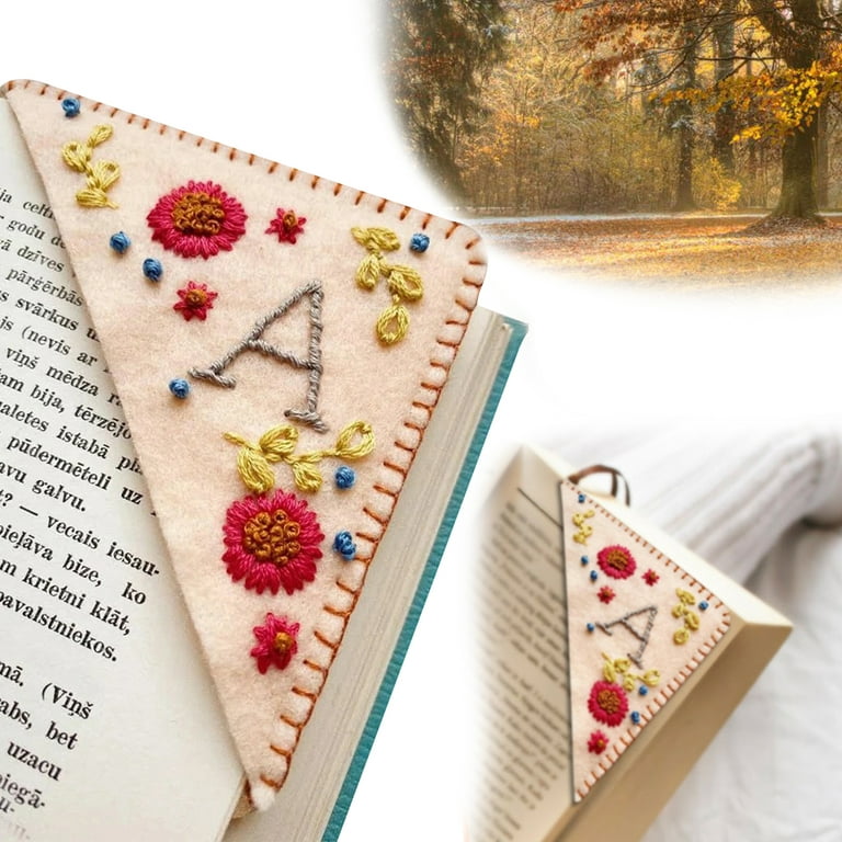 Flower New Country Style Embroidery Bookmark Personalized - Temu