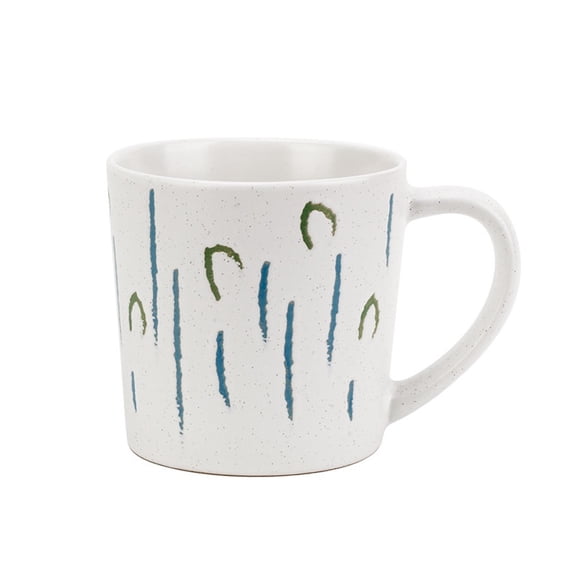 Personalized Hand-Painted 3-Color Ceramic Mug Set - 380ml Stylish Coffee, Tea, and Milk Cups