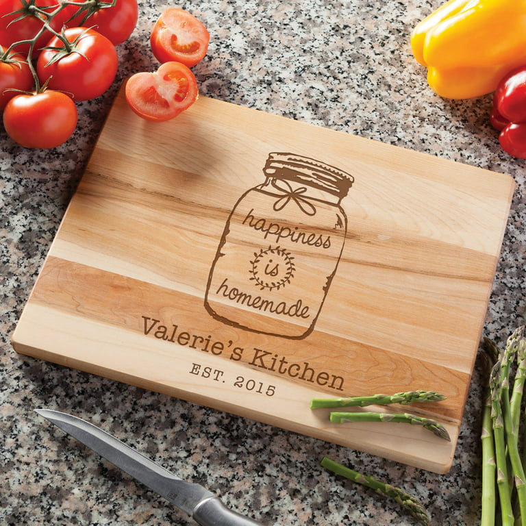 Personalized Acacia Wood Bread Board - The Crystal Shoppe