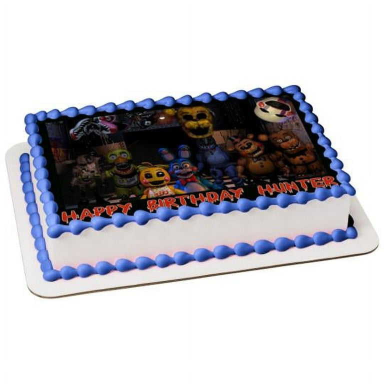 Five Nights at Freddy's Cake Topper, Five Nights at Freddy Birthday, Five  Nights at Freddy's Party