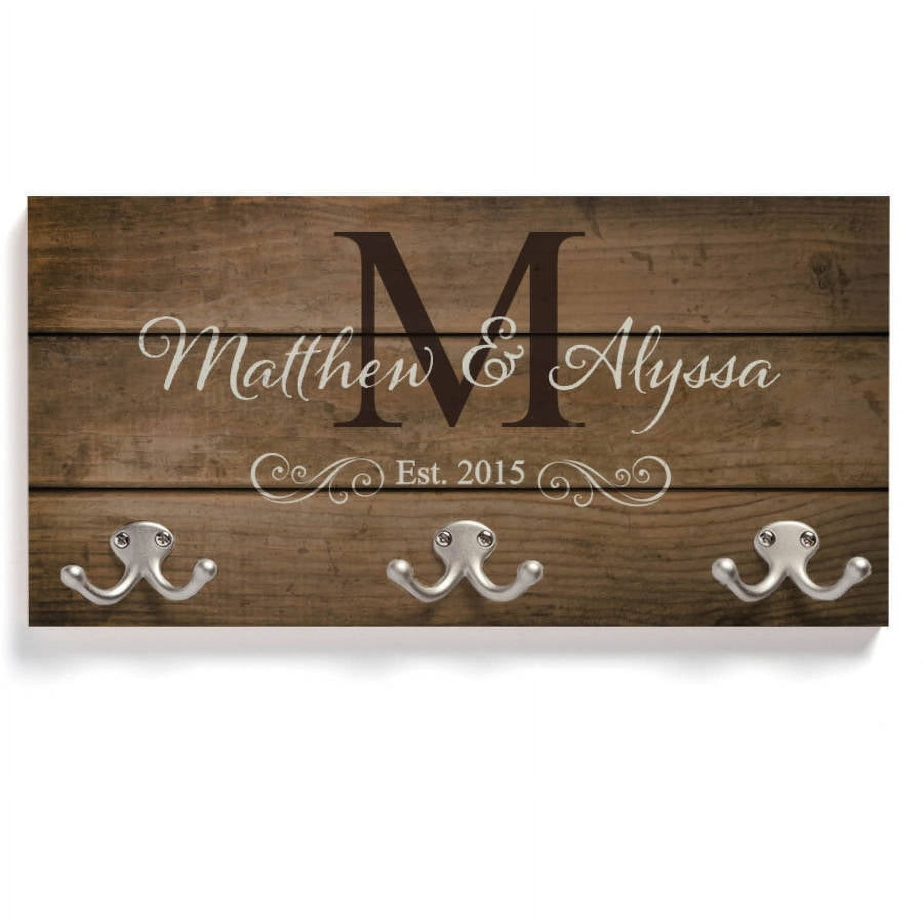 Personalized Happy Couple Coat Hanger