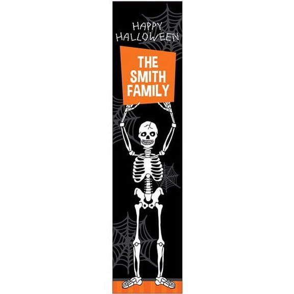 Personalized Happy Halloween Banner