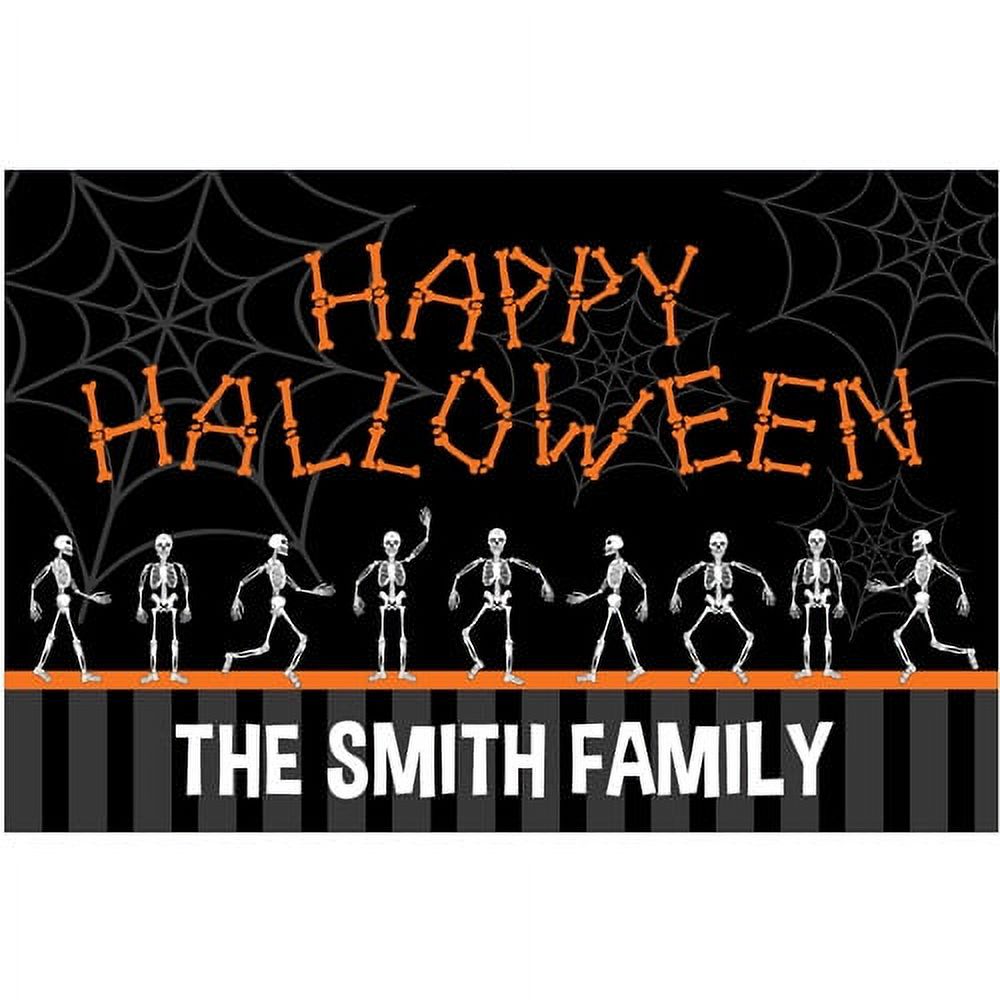 Personalized Happy Halloween Doormat
