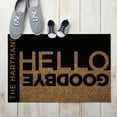 thumbnail image 1 of Personalized Hello and Goodbye Doormat, 1 of 1