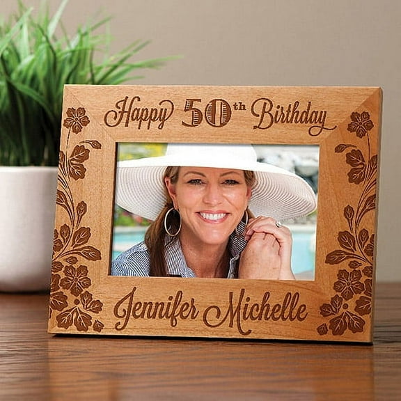 Personalized Her Birthday Frame