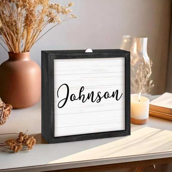 Personalized Hidden Storage Box with Name, Custom Letter Keepsake Organizer for Dad, Father’s Day Gift, Husband Anniversary Gift, Secret Compartment Décor