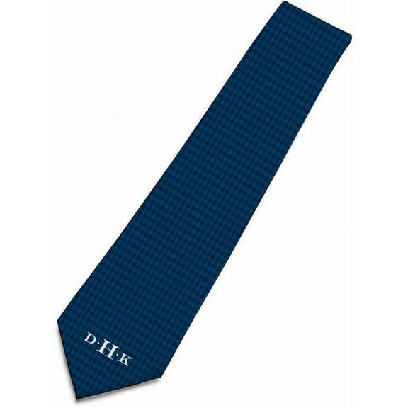 Personalized His Monogram Tie
